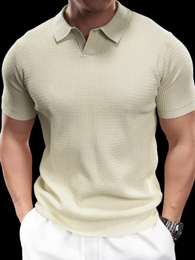Fioboc Flexknit Active Knitted Buttonless Polo