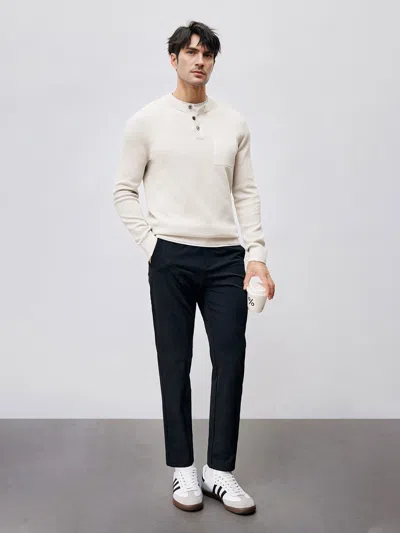 Fioboc Gentleknit Buttoned Waffle Sweater