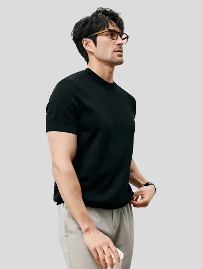 Fioboc Gentleknit Short Sleeve Knitted T-shirt