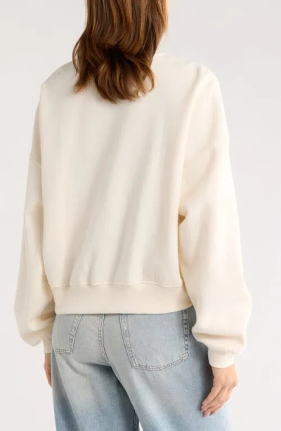 Ripple Junction Emotionally Unavailable Sweatshirt In White