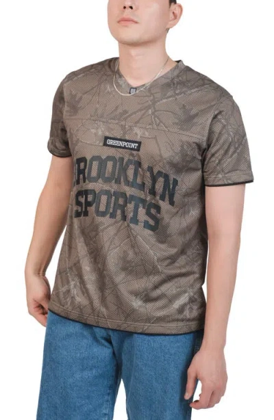 Brooklyn Cloth Brooklyn Sports Mesh Jersey In Green
