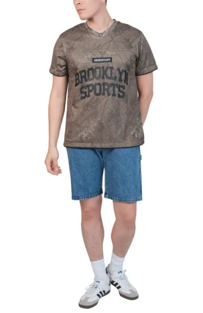 Brooklyn Cloth Brooklyn Sports Mesh Jersey In Green