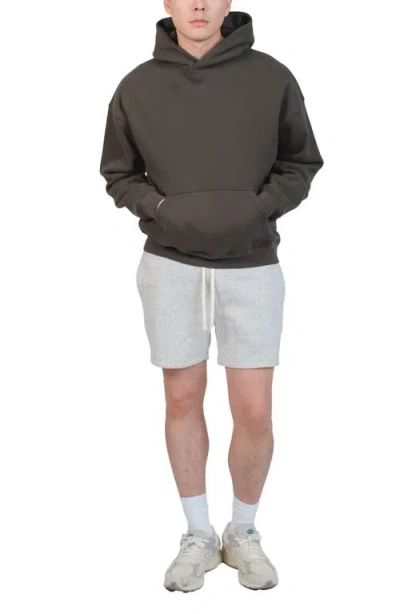 Brooklyn Cloth Oversize Cotton Blend Fleece Hoodie