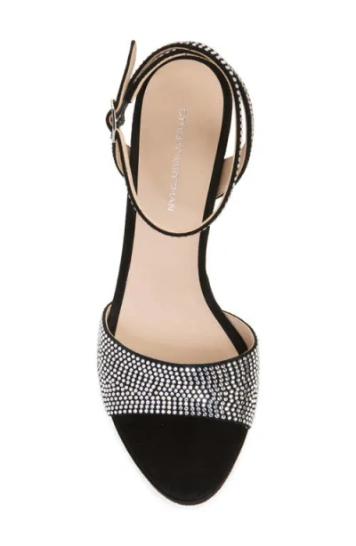 Stuart Weitzman Alaina Crystal Platform Sandal In Multi