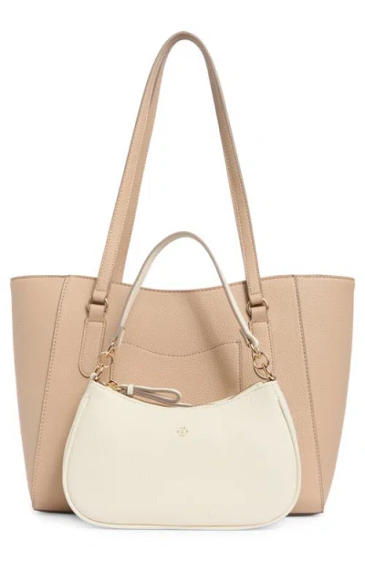 Nanette Lepore Three Piece Tote, Baguette & Card Wallet Set