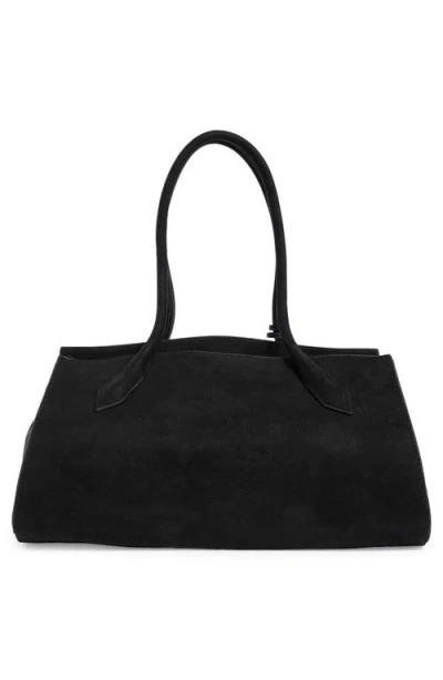 Bcbg Large East/west Shoulder Bag In Black