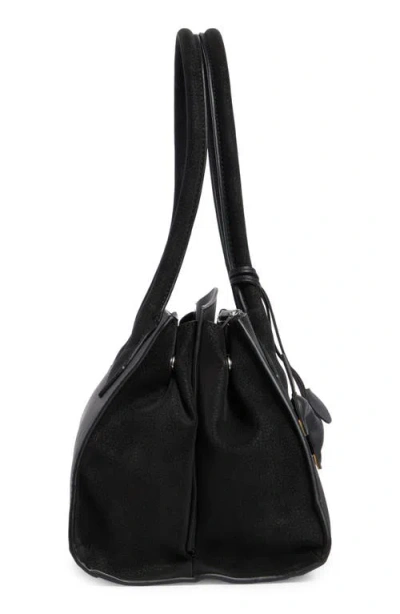 Bcbg Large East/west Shoulder Bag In Black