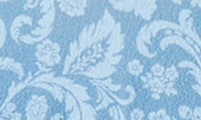 Roxy Tapestry Patchwork V Front Cheeky Bikini Bottom In Blue