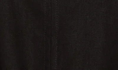 Max Studio Tie Back Tank In Black