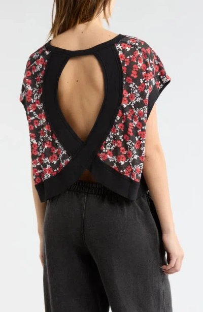 Fp Movement By Free People My Time Print T-shirt In Red