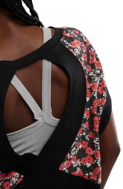 Fp Movement By Free People My Time Print T-shirt In Red