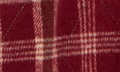 Vigoss Plaid Patchwork Coat In Multi