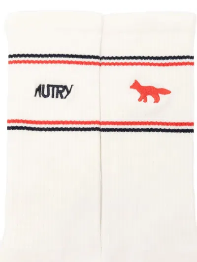 Autry Socks In Neutral