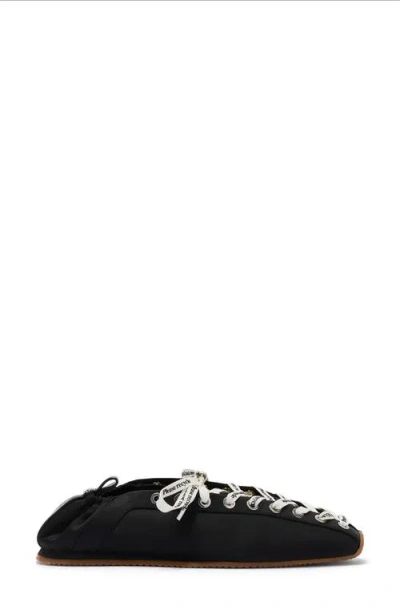 Ganni Alexander Mcqueen White Leather Sneakers With White Leather Heel
