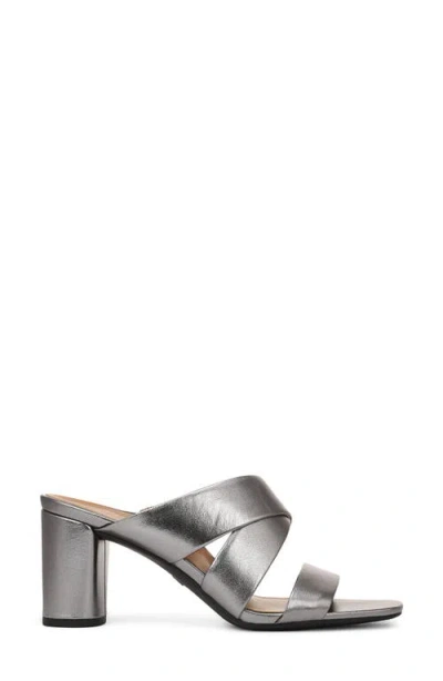 Vionic Merlot Slide Sandal In Gray