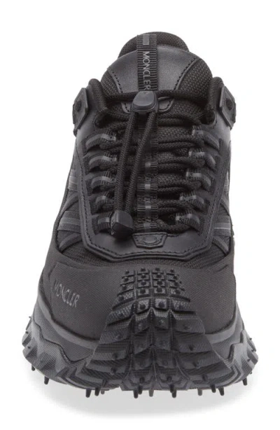 Moncler Grenoble Vibram Sole Trailgrip Hike Sneakers In Black