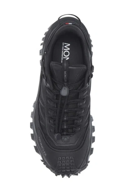 Moncler Grenoble Vibram Sole Trailgrip Hike Sneakers In Black