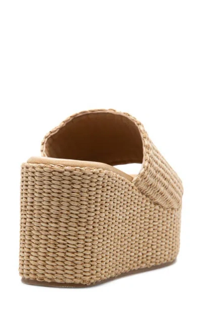 275 Central Sienna Platform Slide Sandal In Neutral