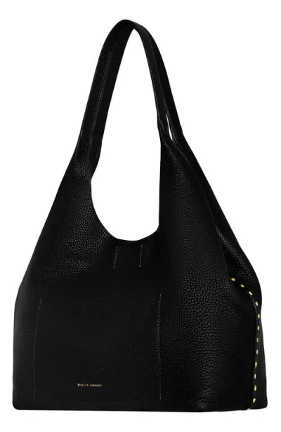 Rebecca Minkoff Darren Signature Leather Carryall Bag In Black