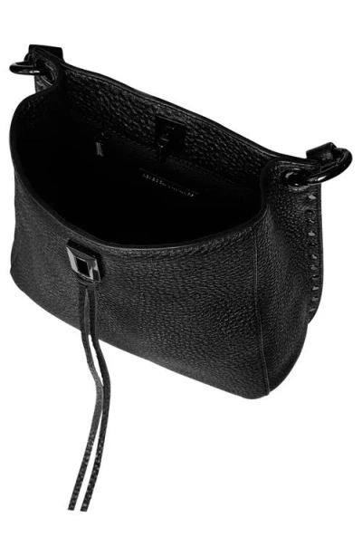 Rebecca Minkoff Darren Leather Shoulder Bag In Black