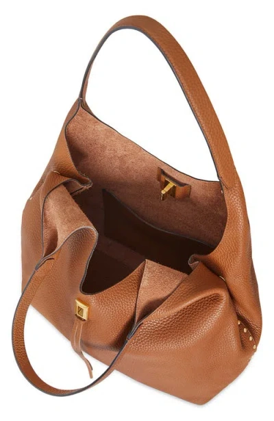 Rebecca Minkoff Darren Signature Leather Tote Bag In Caramello