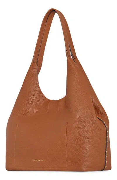 Rebecca Minkoff Darren Signature Leather Tote Bag In Caramello