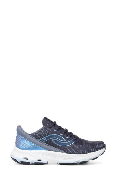 Ryka Wide Width Devotion X 2 Walking Shoe In Blue