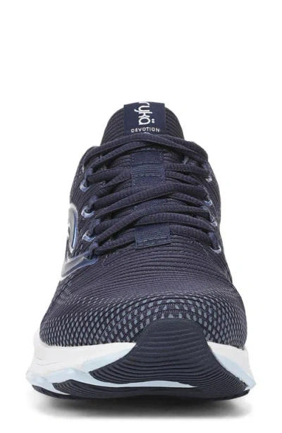 Ryka Wide Width Devotion X 2 Walking Shoe In Blue