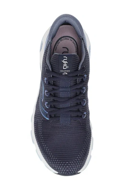 Ryka Wide Width Devotion X 2 Walking Shoe In Blue