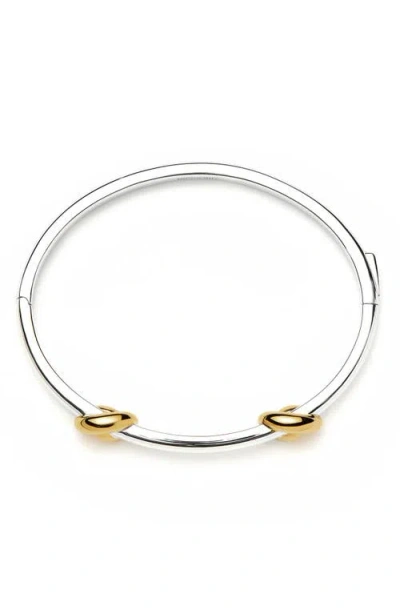 Missoma X Lucy Williams Knot Hinge Bangle In Multi