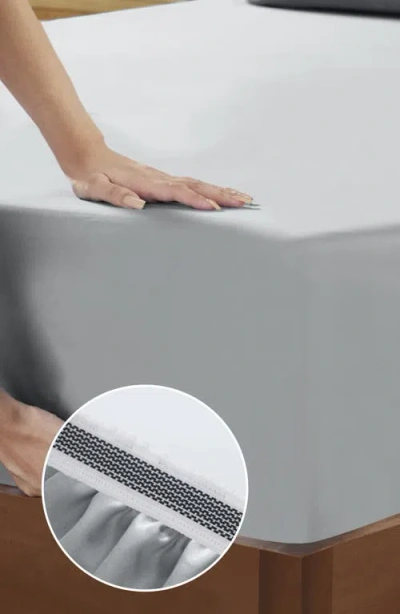 California Design Den Grand Indulgence 1000 Thread Count 100% Cotton Sateen Sheet Set In Gray