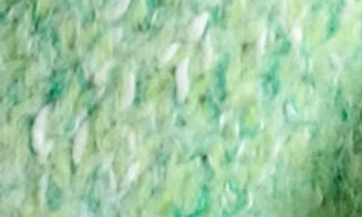 Topshop Oversize Sweater In Multi