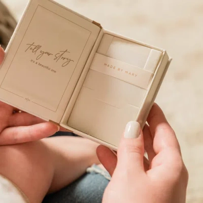 Made By Mary 14k Diamond Cross Stud Earring (flat Back) In Gold