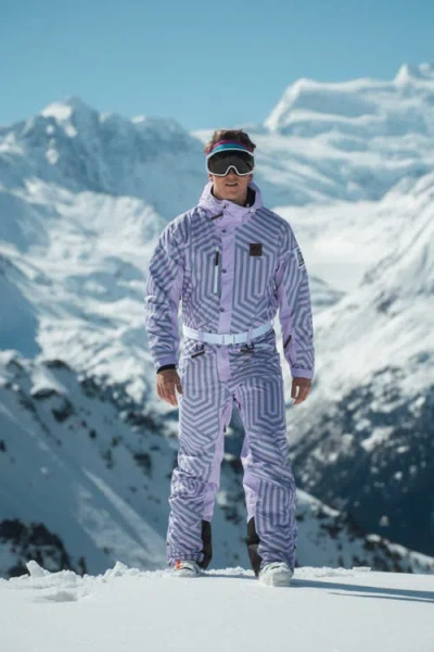 Oosc Ski Suit In Purple