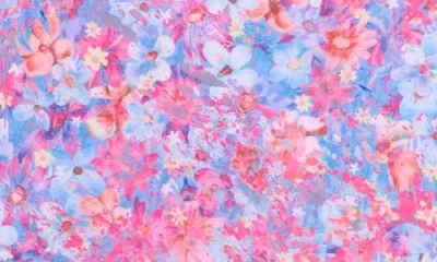 Boardies Kids' Ditzy Ruffle One-piece Swimsuit In Pink