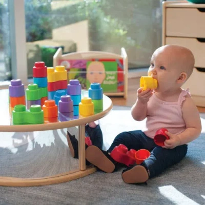 Quercetti Soft Stack Baby Bricks In Multi
