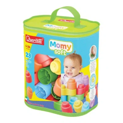 Quercetti Soft Stack Baby Bricks In Multi