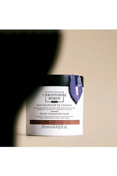 Christophe Robin Shade Variation Mask In Brown