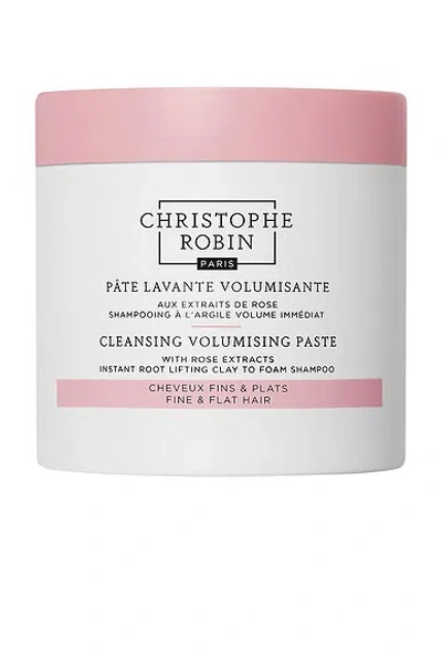 Christophe Robin Cleansing Volumizing Paste With Pure Rassoul Clay And Rose Extracts In Multi