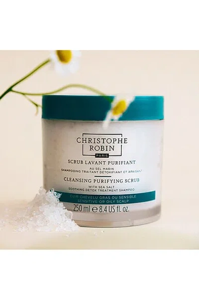 Christophe Robin Cleansing Purifying Scrub With Sea Salt In Multi