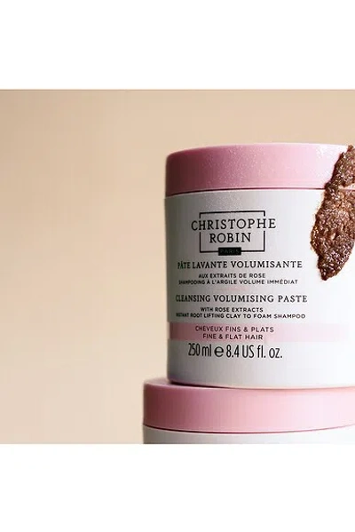 Christophe Robin Cleansing Volumizing Paste With Pure Rassoul Clay And Rose Extracts In Multi