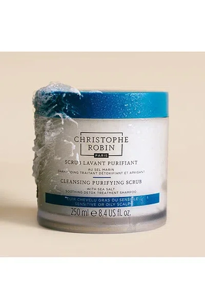 Christophe Robin Cleansing Purifying Scrub With Sea Salt In Multi