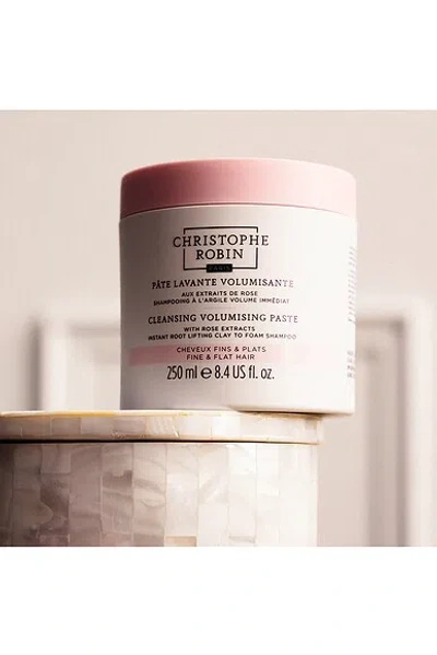 Christophe Robin Cleansing Volumizing Paste With Pure Rassoul Clay And Rose Extracts In Multi