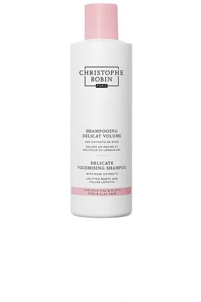 Christophe Robin Delicate Volume Shampoo With Rose Extracts In N,a