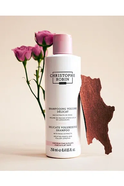 Christophe Robin Delicate Volume Shampoo With Rose Extracts In N,a