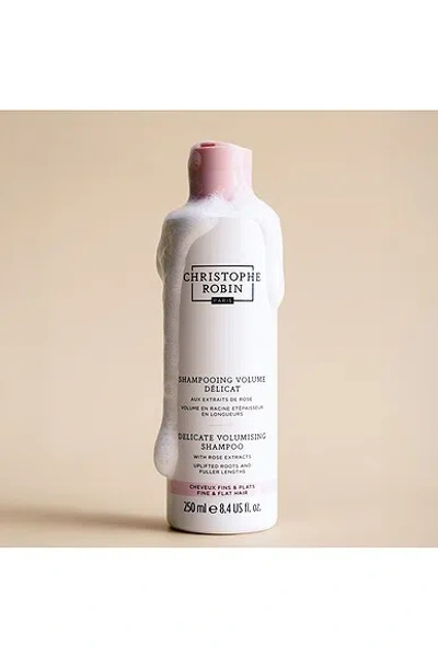 Christophe Robin Delicate Volume Shampoo With Rose Extracts In N,a