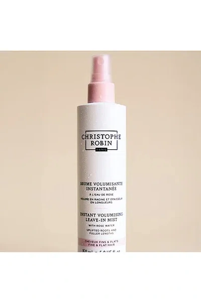 Christophe Robin Instant Volumizing Leave-in Mist With Rose Water 150ml In No Size
