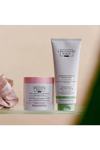 Christophe Robin Cleansing Volumizing Paste With Pure Rassoul Clay And Rose Extracts In Multi