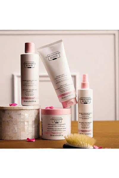 Christophe Robin Delicate Volume Shampoo With Rose Extracts In N,a