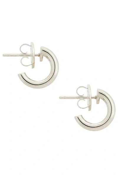 Dehanche Hollyhock Small Earrings In White